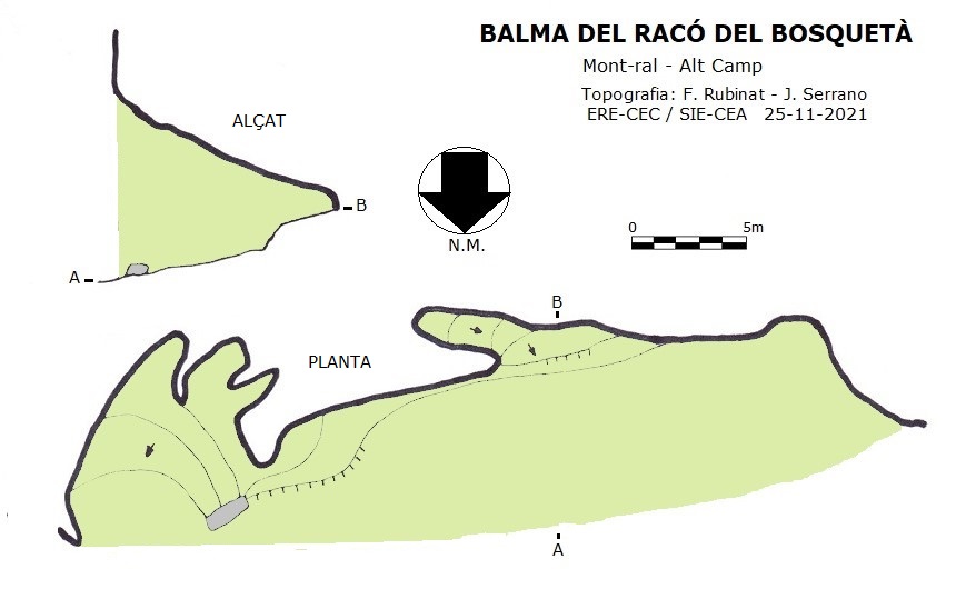 topo 0: Balma del Racó del Bosquetà