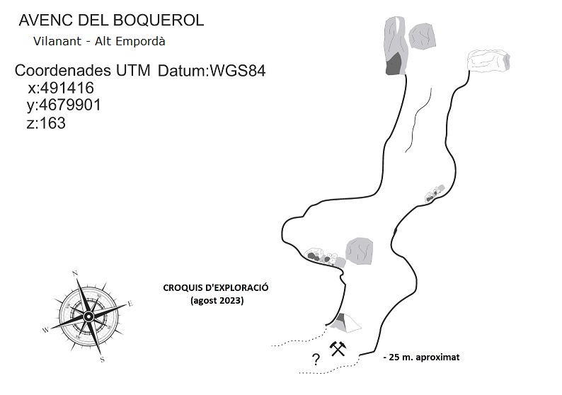 topo 0: Avenc del Boquerol d'en Vidal