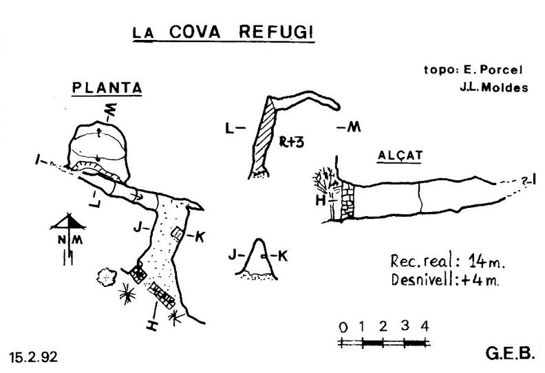 topo 0: Cova Refugi