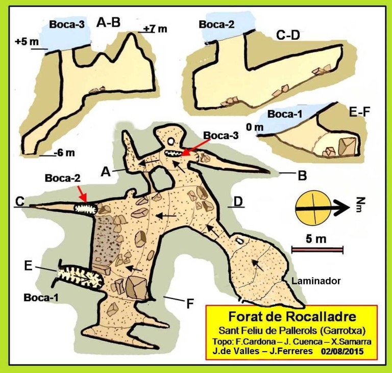 topo 1: Cova de Roca Lladre