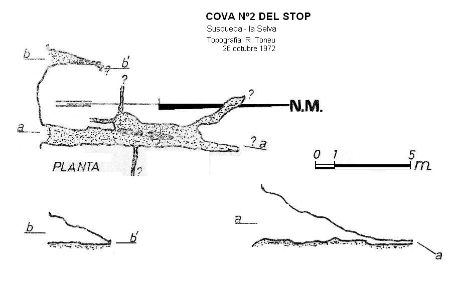 topo 0: Cova Nº2 del Stop