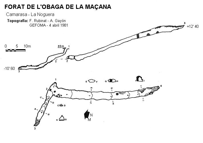 topo 0: Forat de l'Obaga de la Maçana