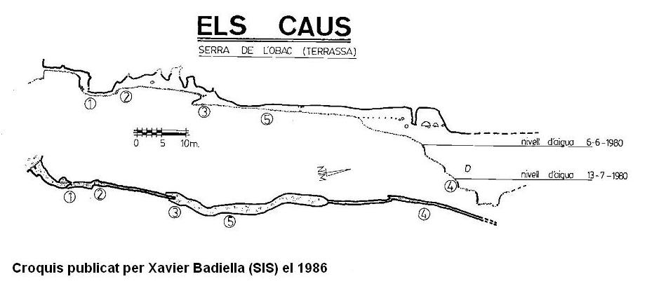 topo 1: Caus del Guitard