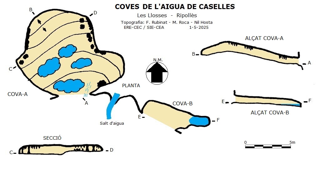 topo 0: Coves de l'Aigua de Caselles