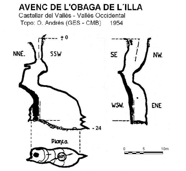 topo 0: Avenc de l'Obaga de l'illa