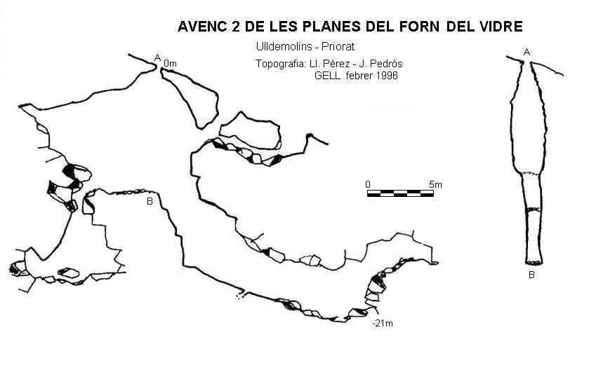 topo 0: Avenc 2 de les Planes del Forn del Vidre