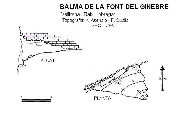 topo 0: Balma de la Font del Ginebre