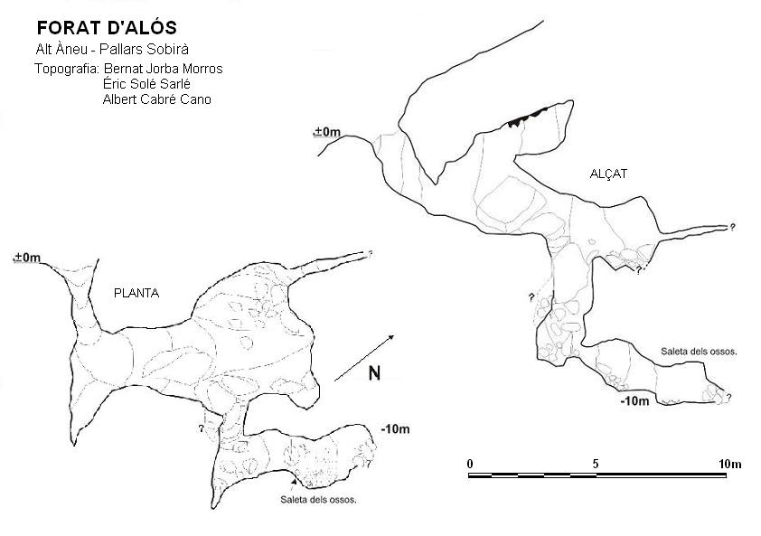 topo 0: Forat d'Alós