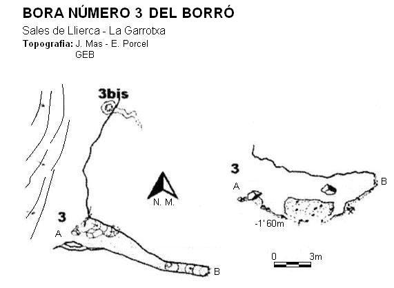 topo 0: Bora Número 3 del Borró