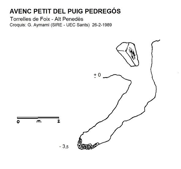 topo 0: Avenc Petit del Puig Pedregós