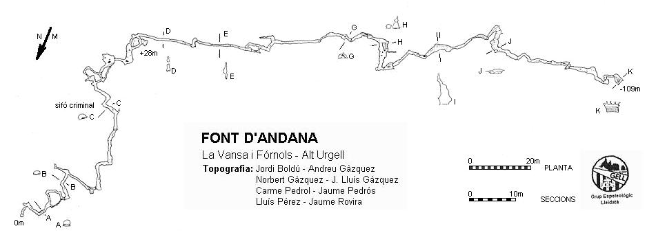 topo 1: Font d'Andana