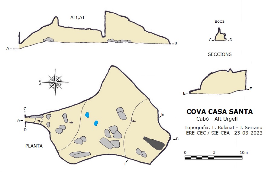 topo 0: Cova de la Casa Santa