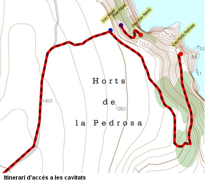 topo 3: Cau dels Horts de la Pedrosa