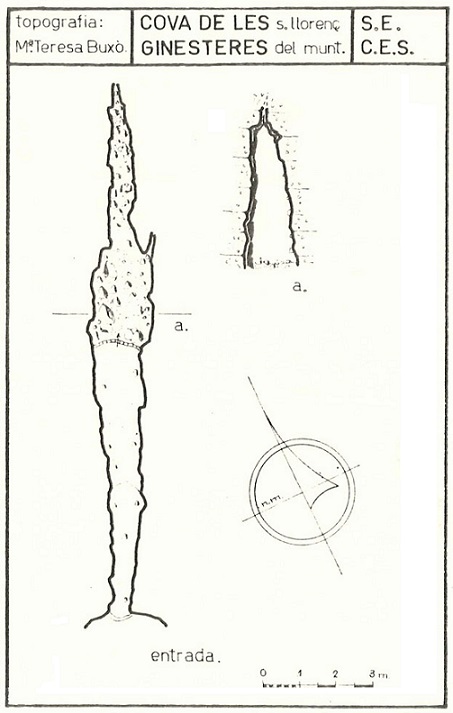 topo 1: Cova de les Ginesteres