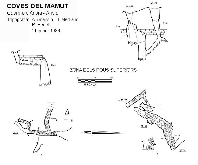 topo 3: Coves del Mamut