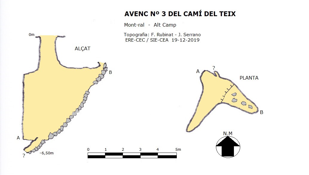 topo 0: Avenc Nº3 del Camí del Teix