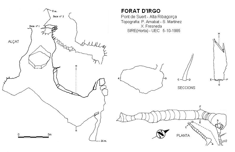 topo 0: Forat d'Irgo