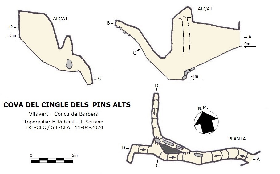 topo 0: Cova del Cingle dels Pins Alts