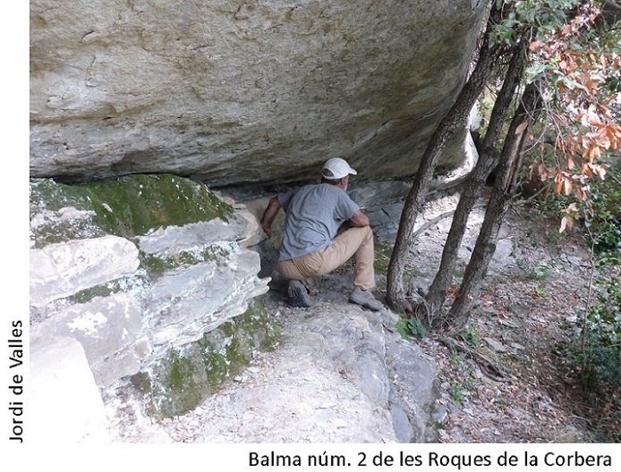 foto 1: Balma Nº2 de les Roques de la Corbera