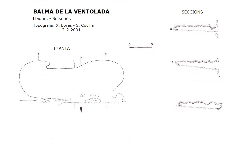 topo 0: Balma de la Ventolada