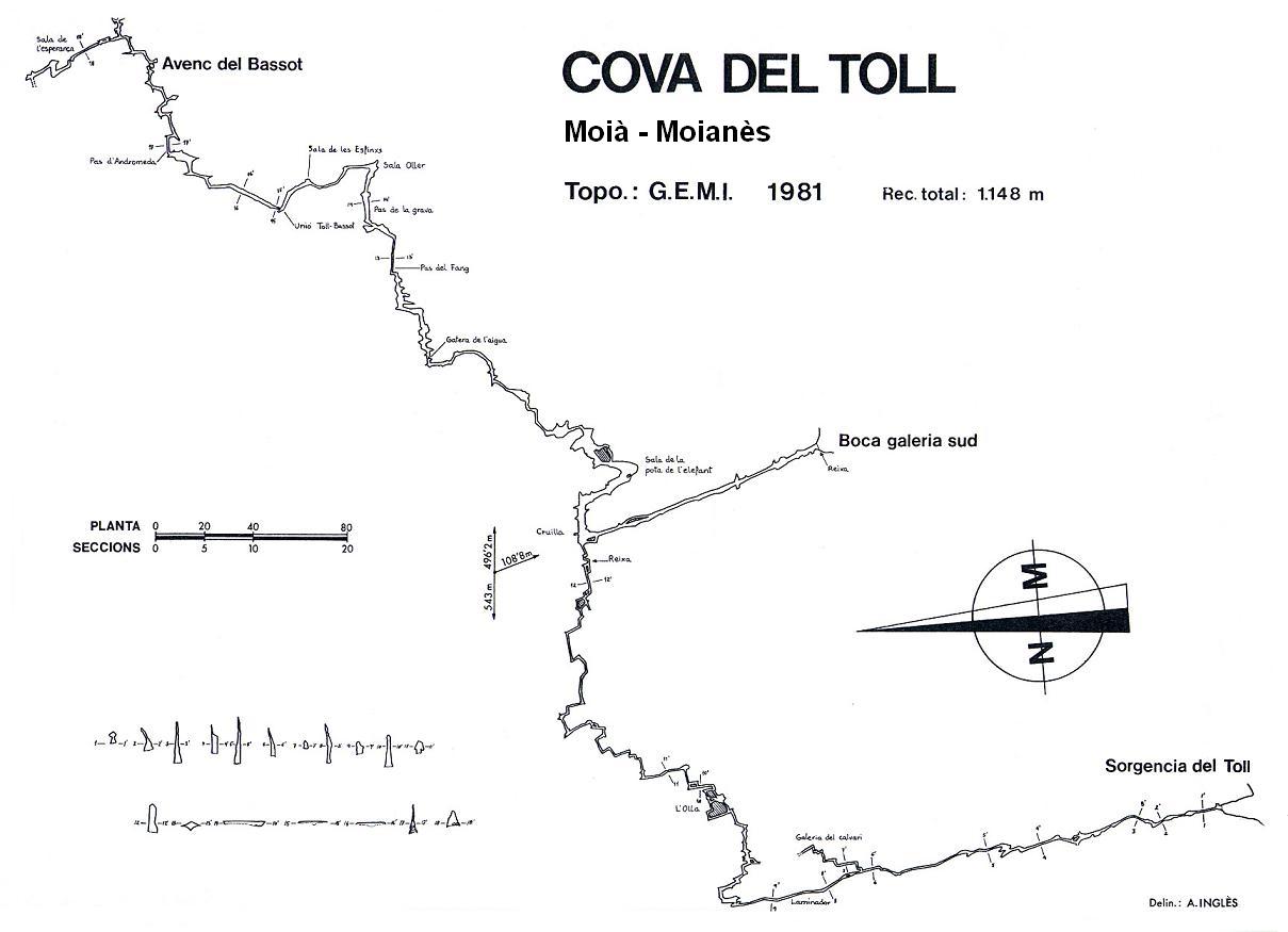 topo 0: Cova del Toll