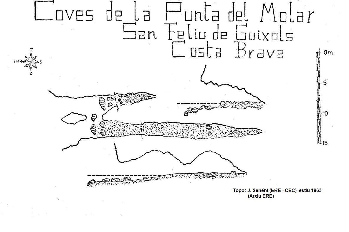 topo 1: Coves de la Punta del Molar