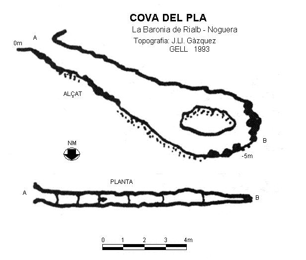 topo 1: Cova del Pla