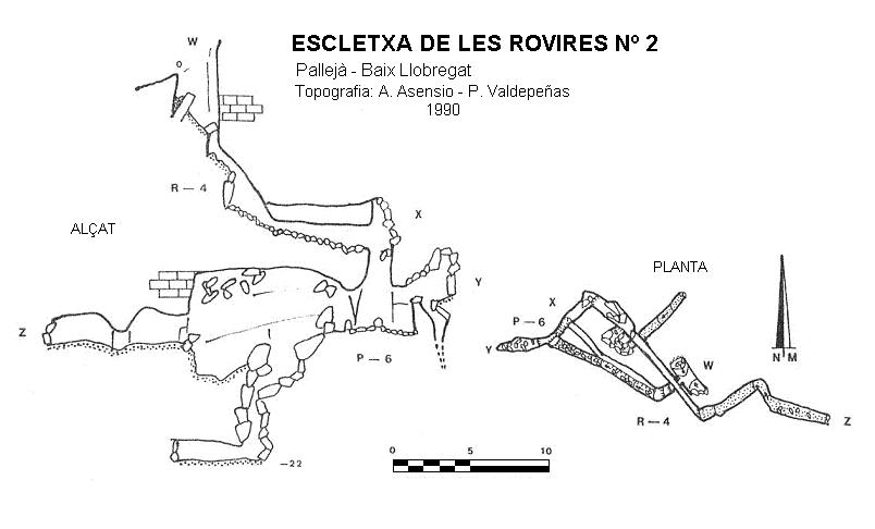 topo 0: Escletxa de les Rovires Nº2