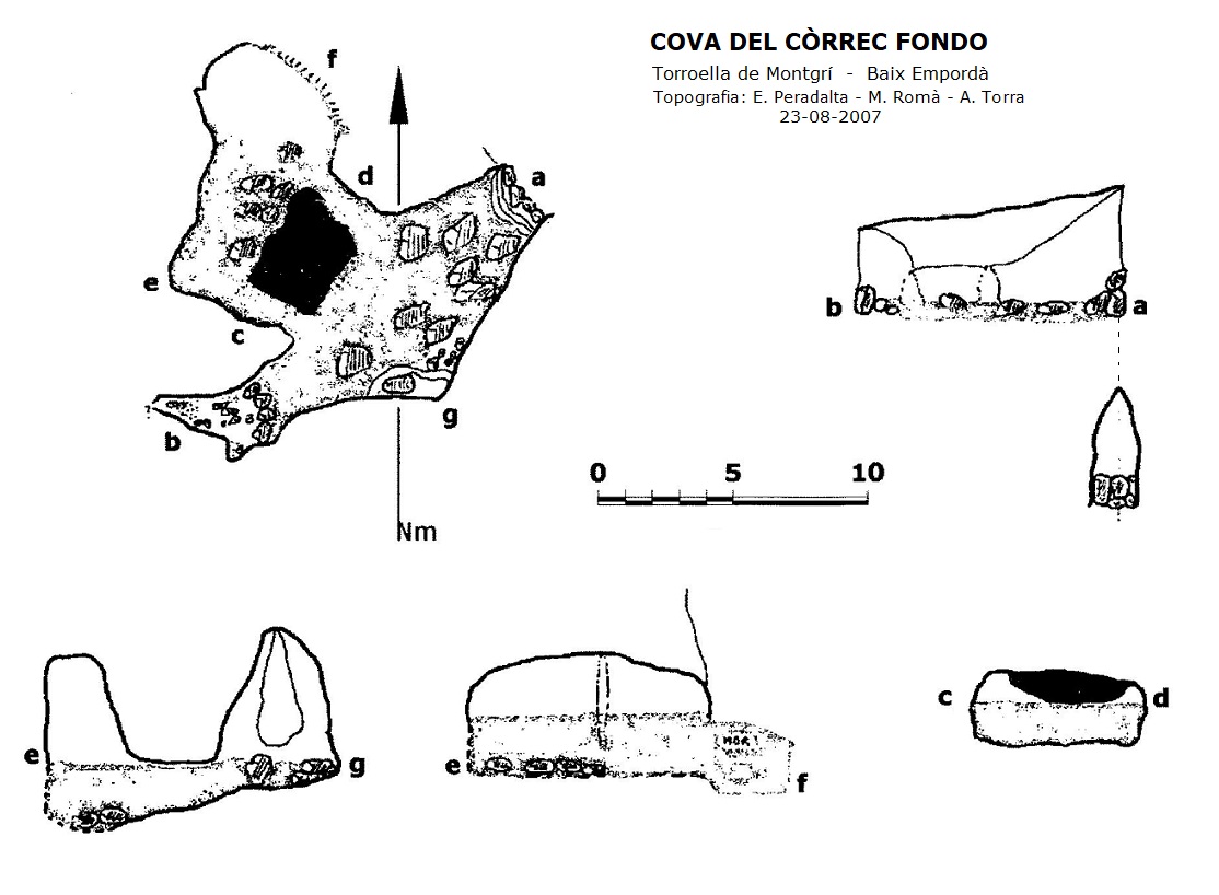 topo 0: Cova del Còrrec Fondo