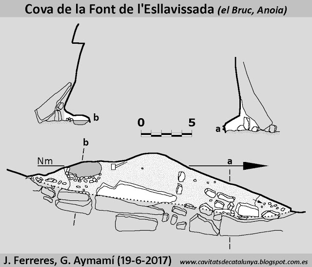 topo 1: Cova de la Font de l'esllavissada