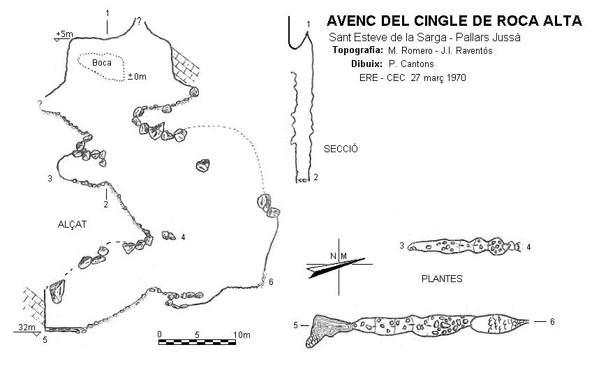 topo 0: Avenc del Cingle de Roca Alta