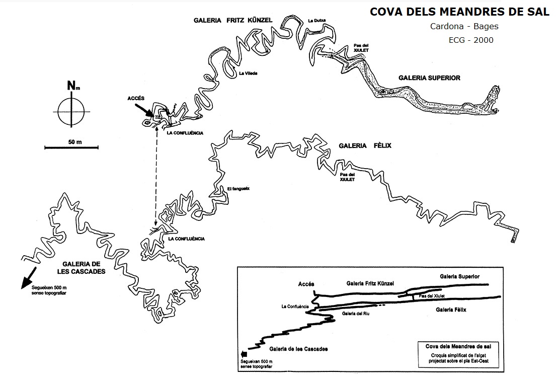 topo 0: Cova dels Meandres de Sal