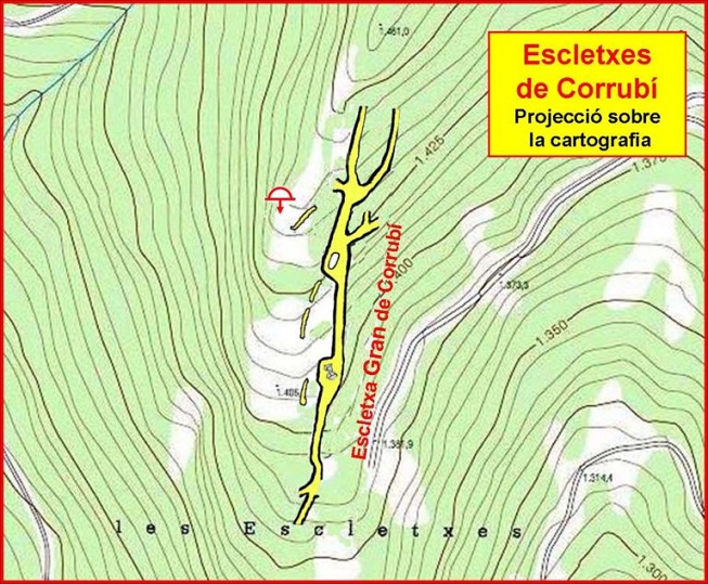 topo 0: Escletxa Gran de Corrubí