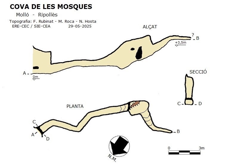 topo 0: Cova de les Mosques
