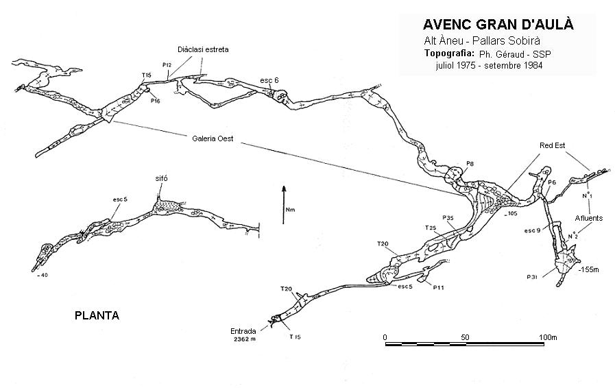 topo 1: Avenc Gran d'Aulà