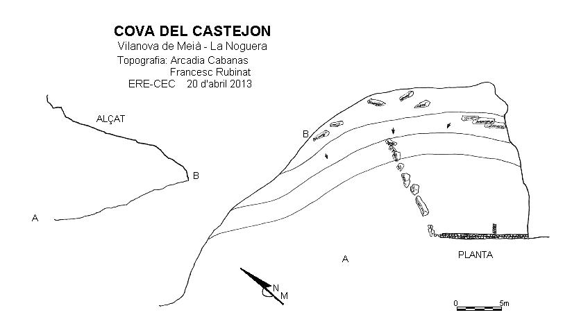 topo 0: Cova del Castejon