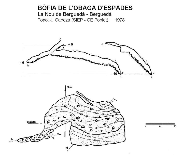 topo 0: Bòfia de l'Obaga d'espades