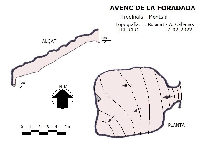 topo 0: Avenc de la Foradada