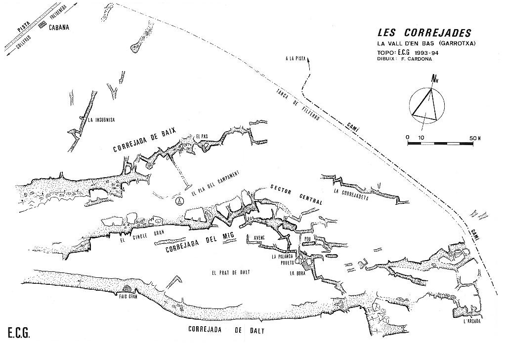 topo 0: les Correjades