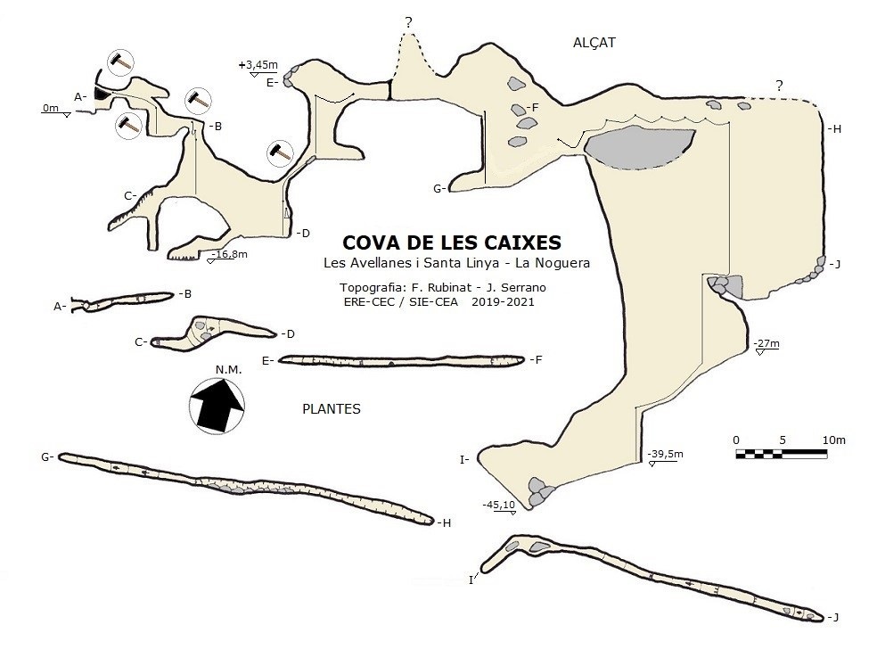 topo 0: Cova de les Caixes