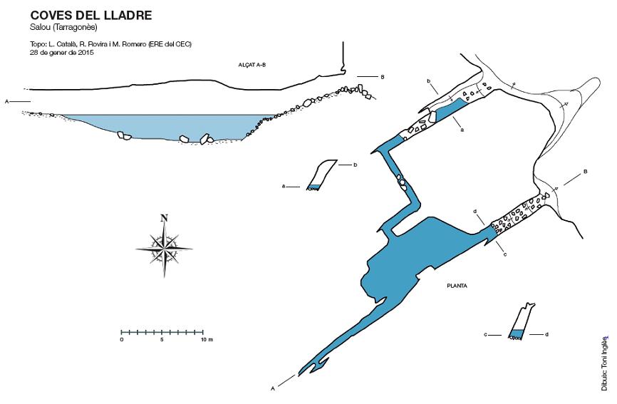 topo 0: Coves del Lladre