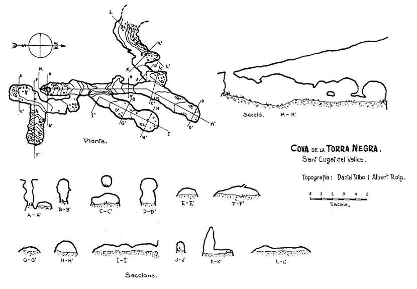 topo 2: Cova de la Torre Negra