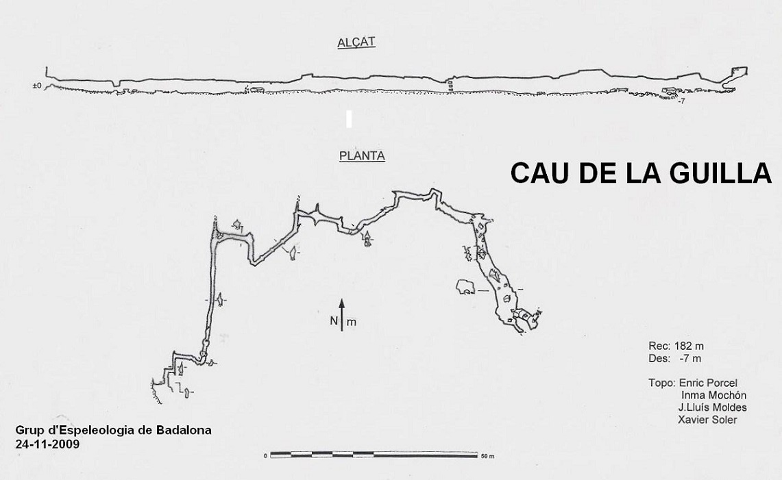 topo 0: Cau de la Guilla