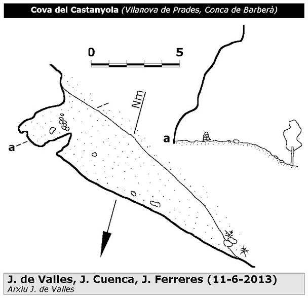 topo 0: Cova del Castanyola