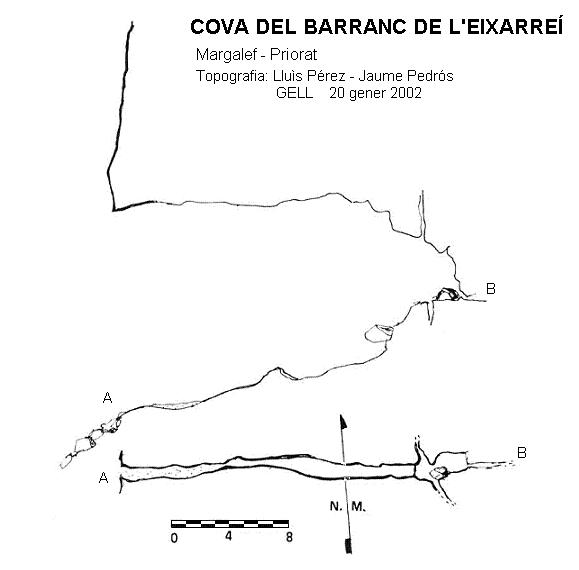 topo 0: Cova del Barranc de l'eixarreí