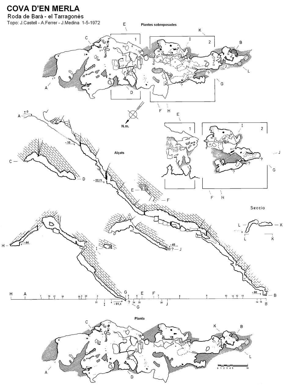 topo 0: Cova d'en Merla