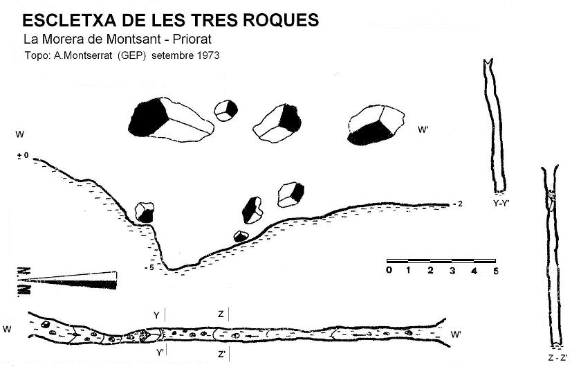 topo 0: Escletxa de les Tres Roques