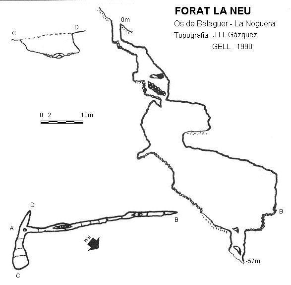 topo 0: Forat la Neu