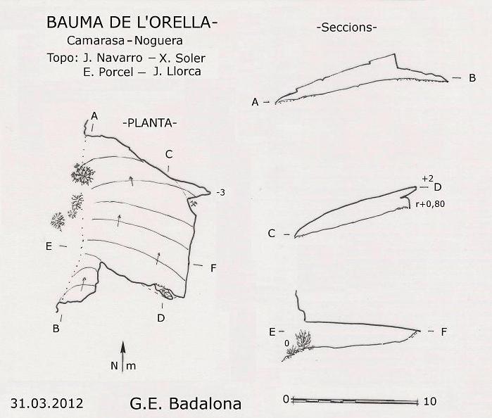 topo 0: Bauma de l'Orella