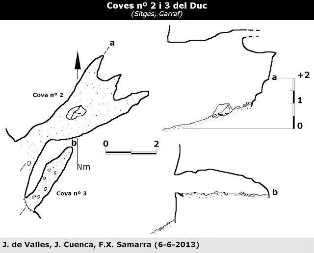 topo 0: Cova Nº2 del Duc